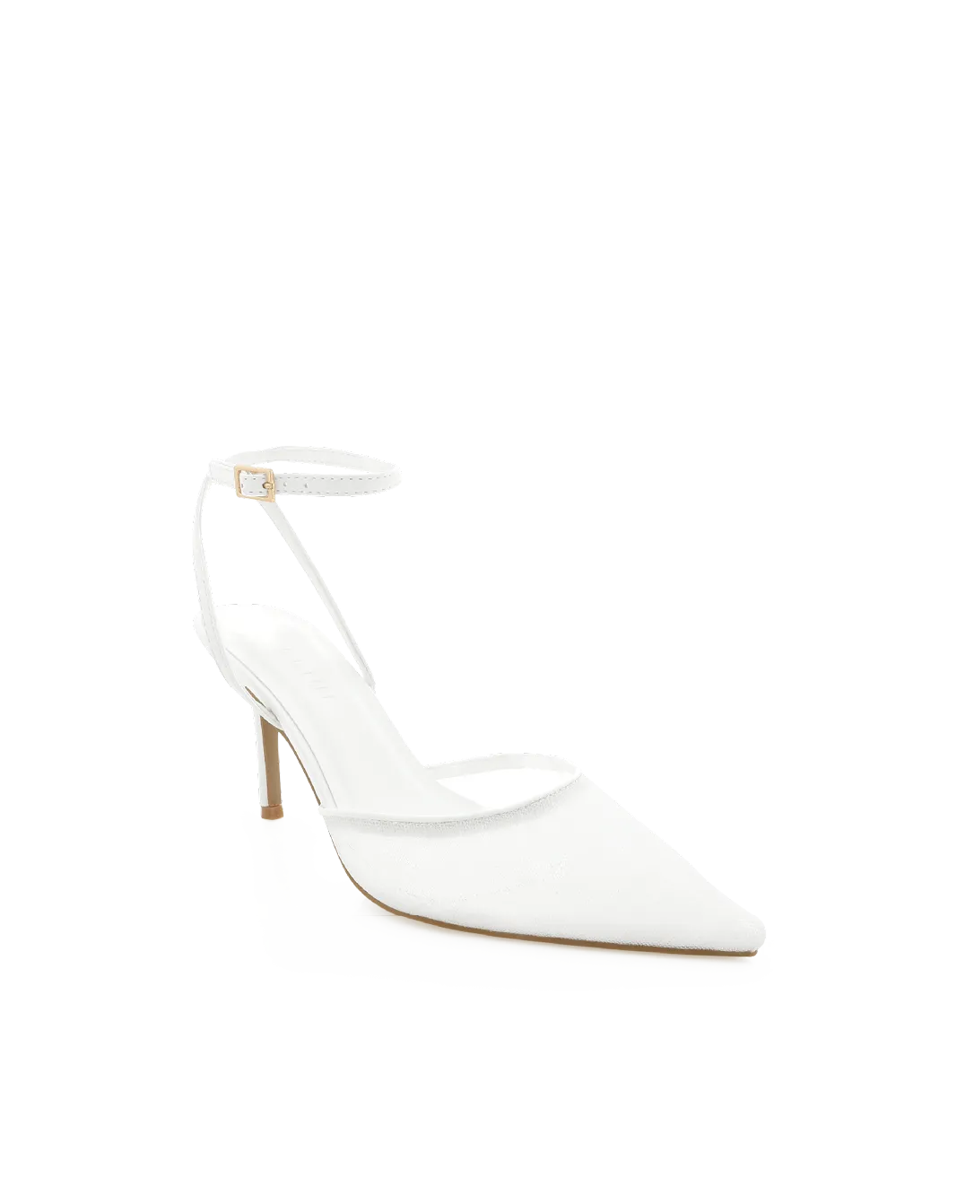 KETIFA - WHITE MESH High Heel Shoe Cupcakes