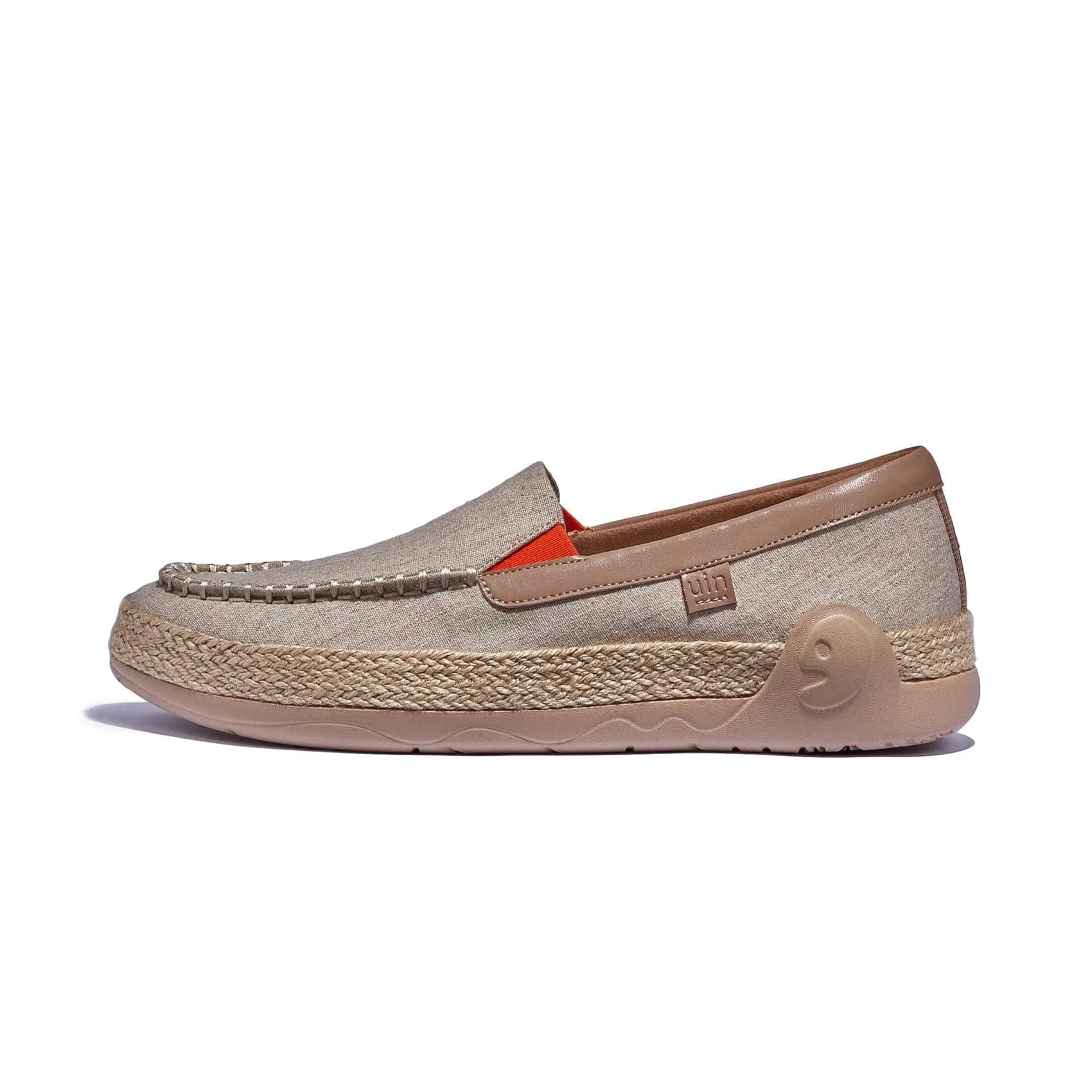 Prada Leather Espadrilles Khaki Brown Marbella V Women