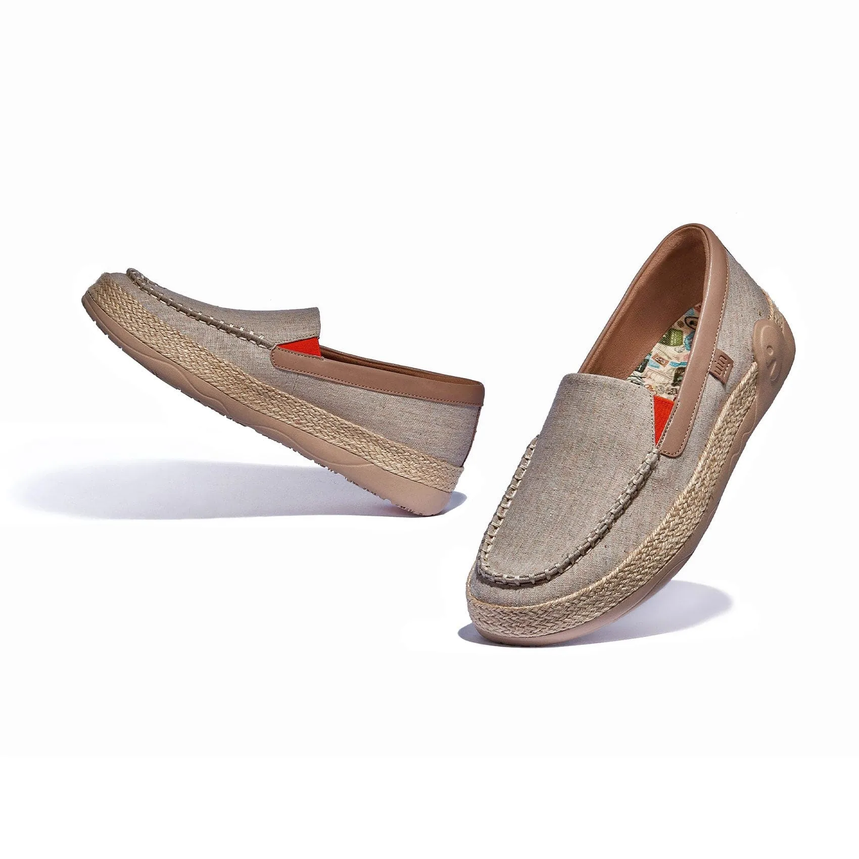 Khaki Brown Marbella V Women Tory Burch Coconut Espadrilles