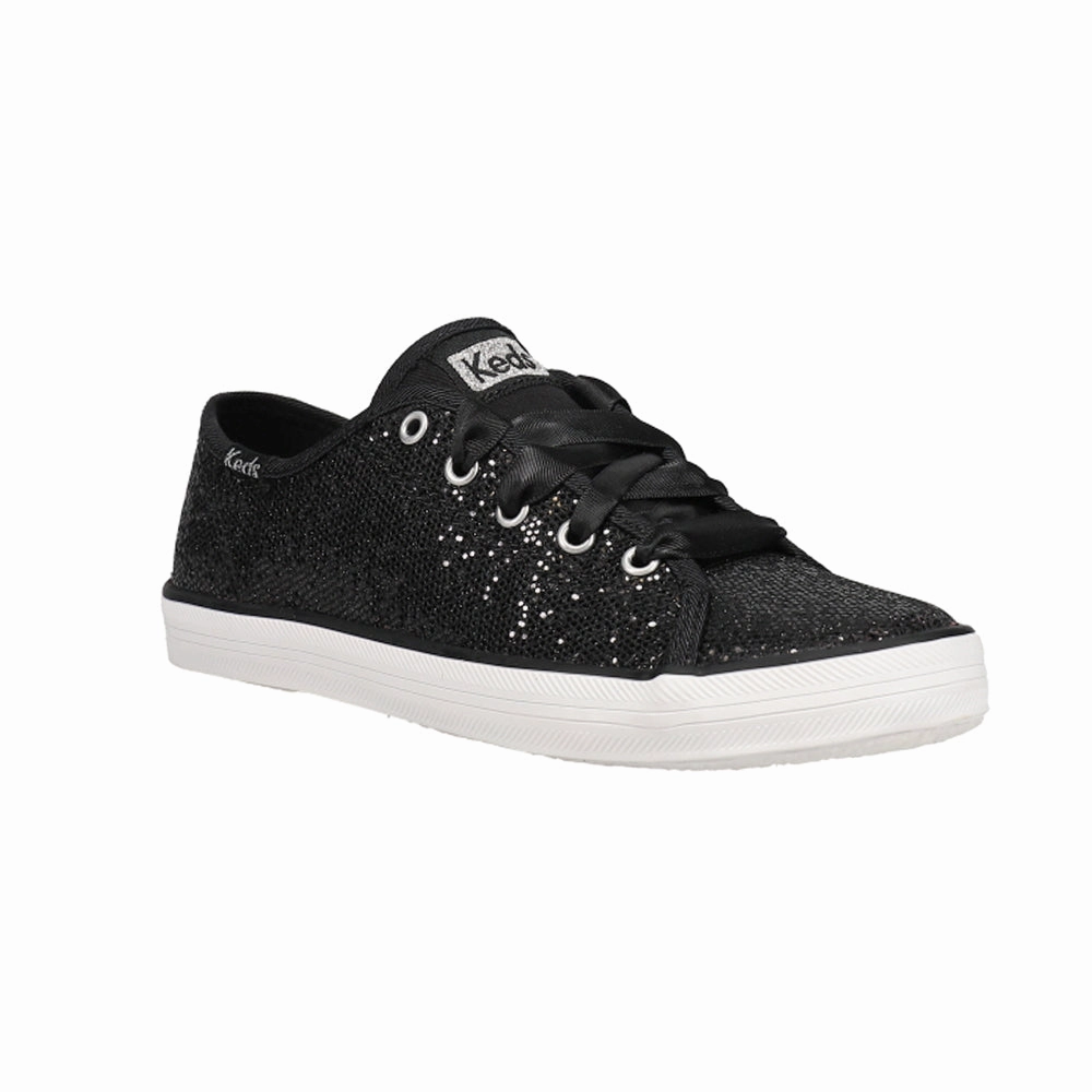Kickstart Glitter Celebrations Lace Up Sneakers (Little Kid-Big Kid) Sneakers Cafe