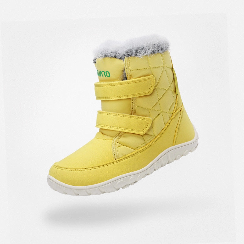 Kids Macaron I - Winter Barefoot Boots Ankle Boots With High Heels