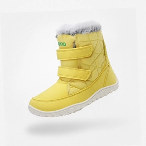 Kids Macaron I - Winter Barefoot Boots Heeled Knee High Boots