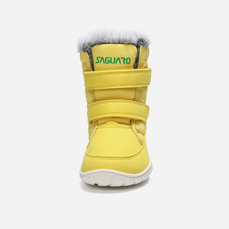 Leather Over The Knee Boots Kids Macaron I - Winter Barefoot Boots