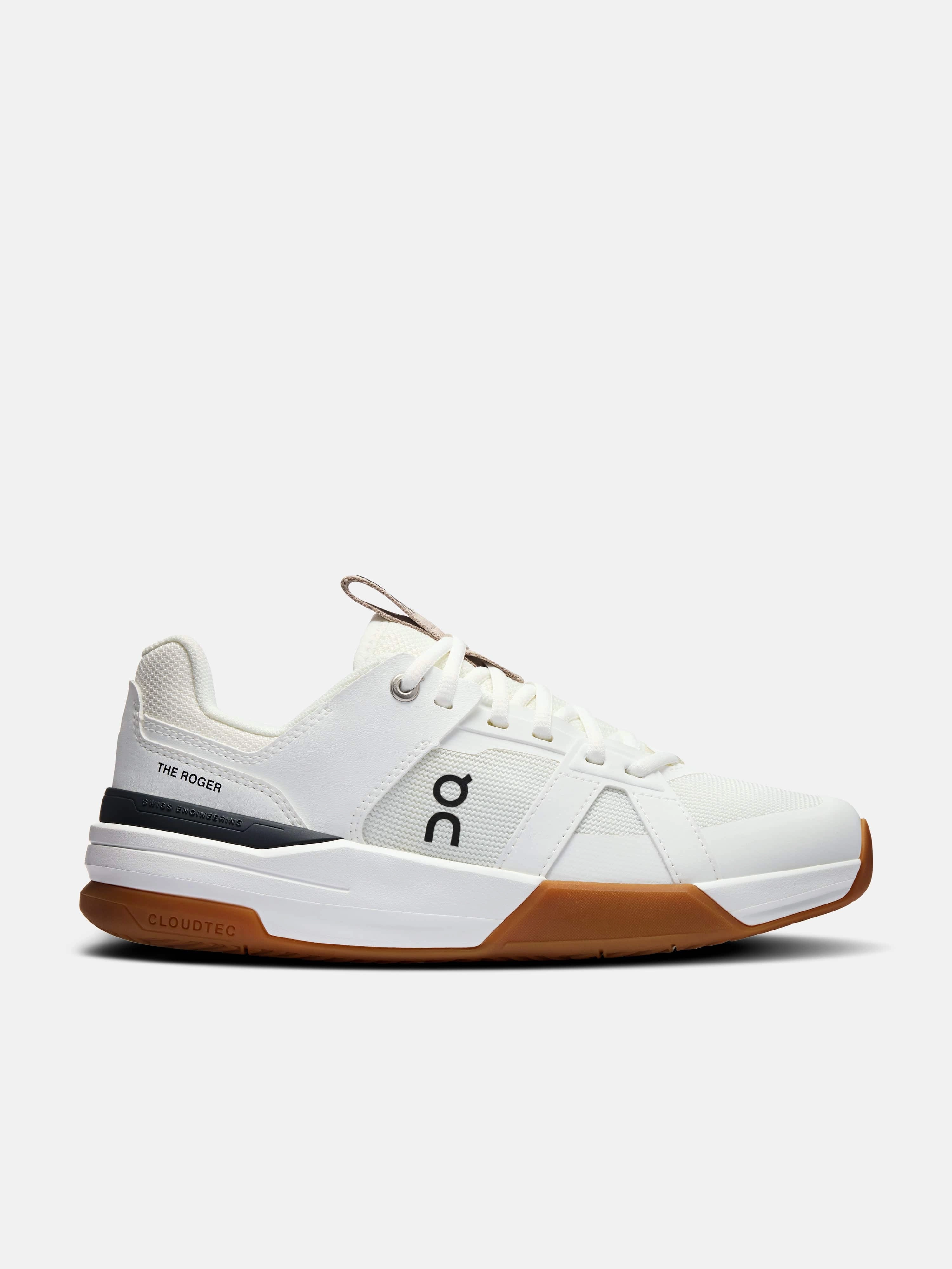 Kids The Roger Clubhouse Trainers in White Stability Running Shoes