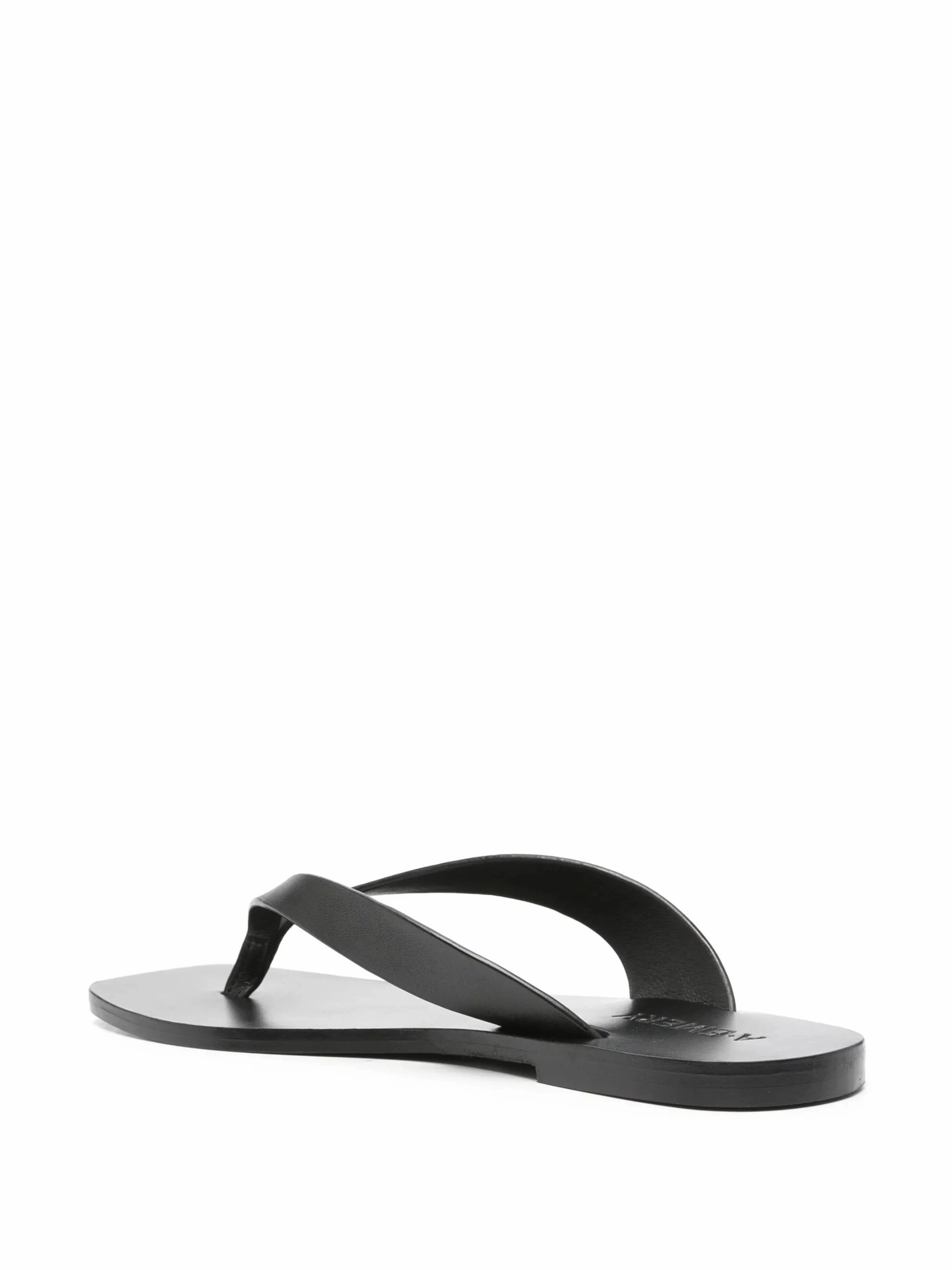 Nail Polish Slippers Kinto leather flip flops
