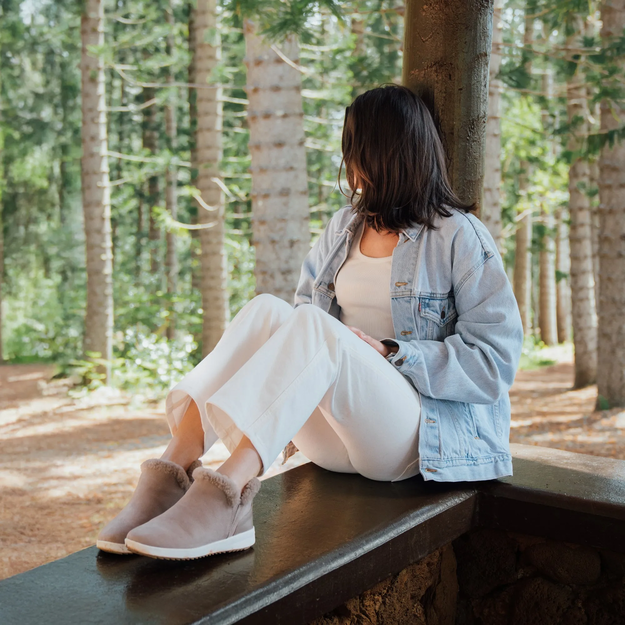 Kmau  -  Taupe Grey / Taupe Grey Kiki Suede Chelsea Boots