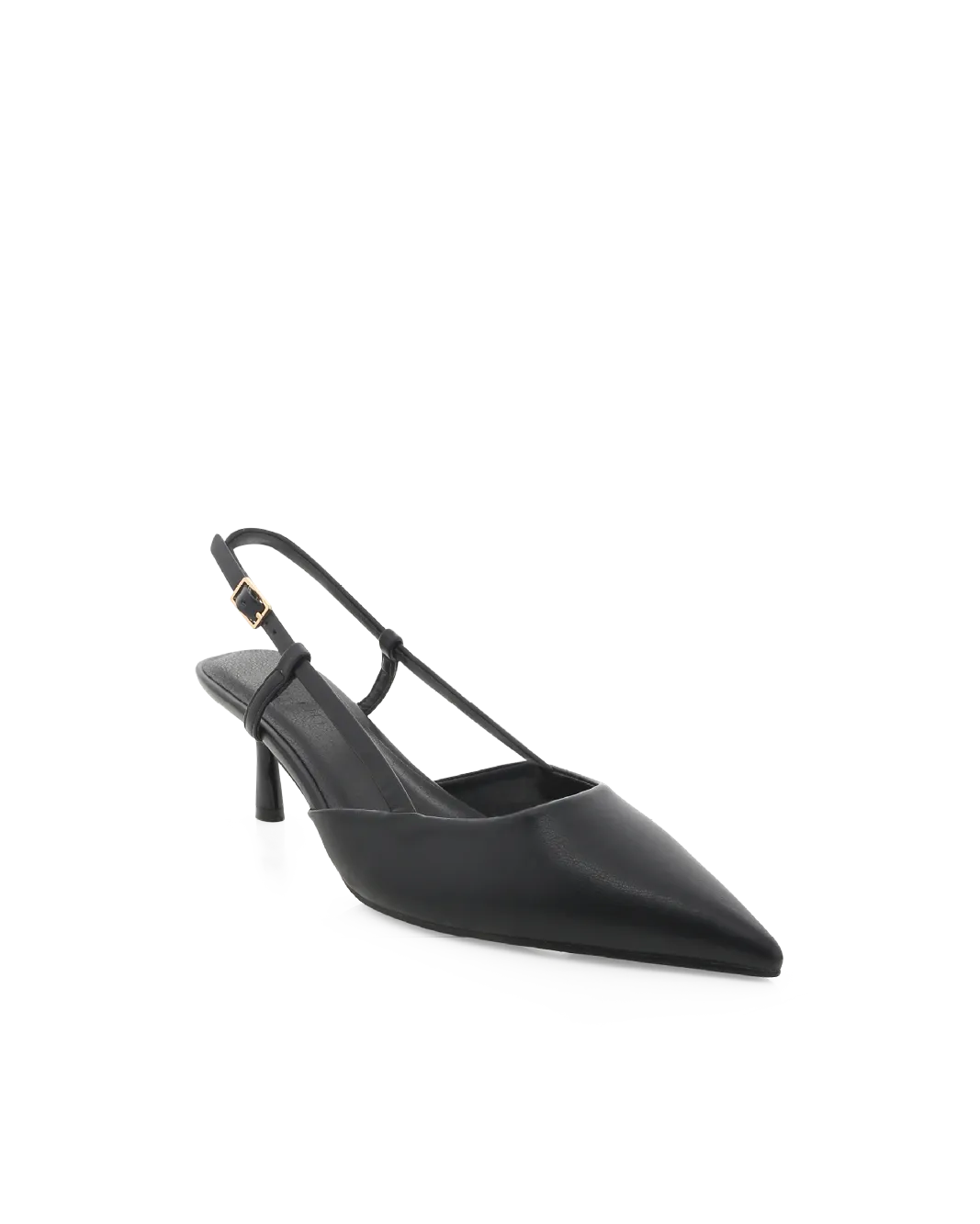 KYRIE - BLACK Denim Thigh High Heels