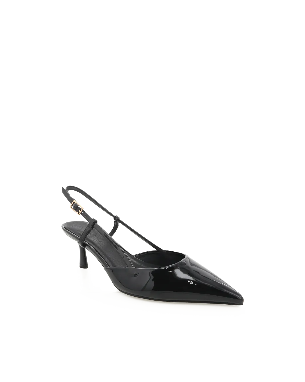 High Heel Toms KYRIE - BLACK PATENT