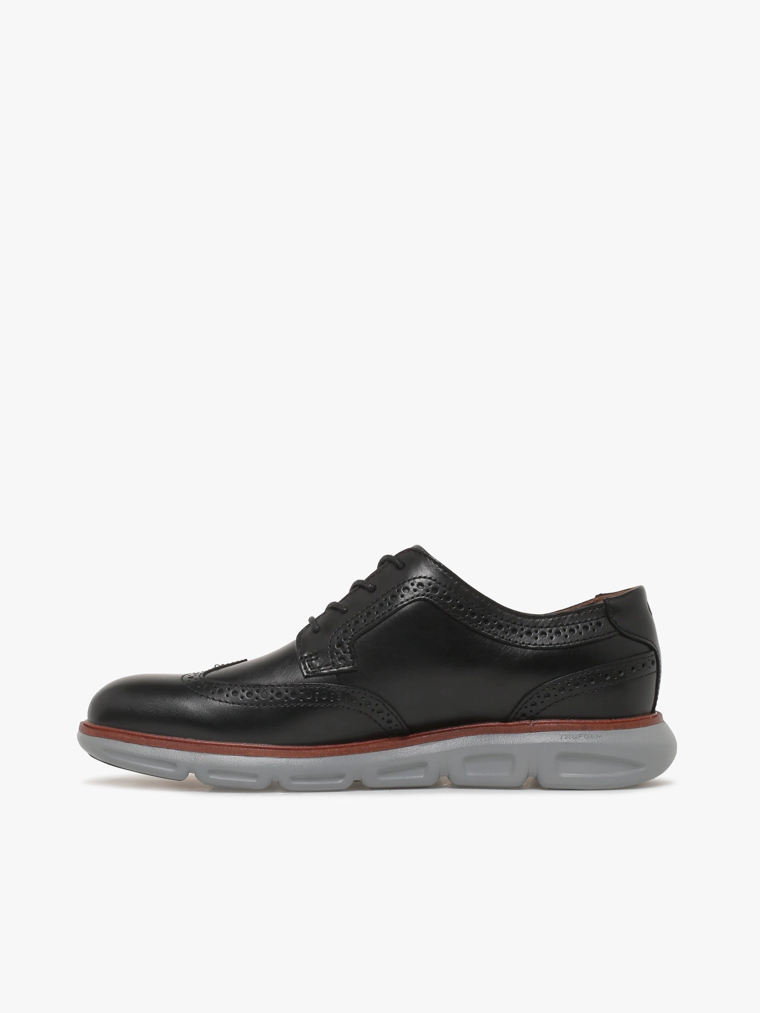 Oxfords Restaurant Southampton Larkin Wing Tip Black Leather 204169