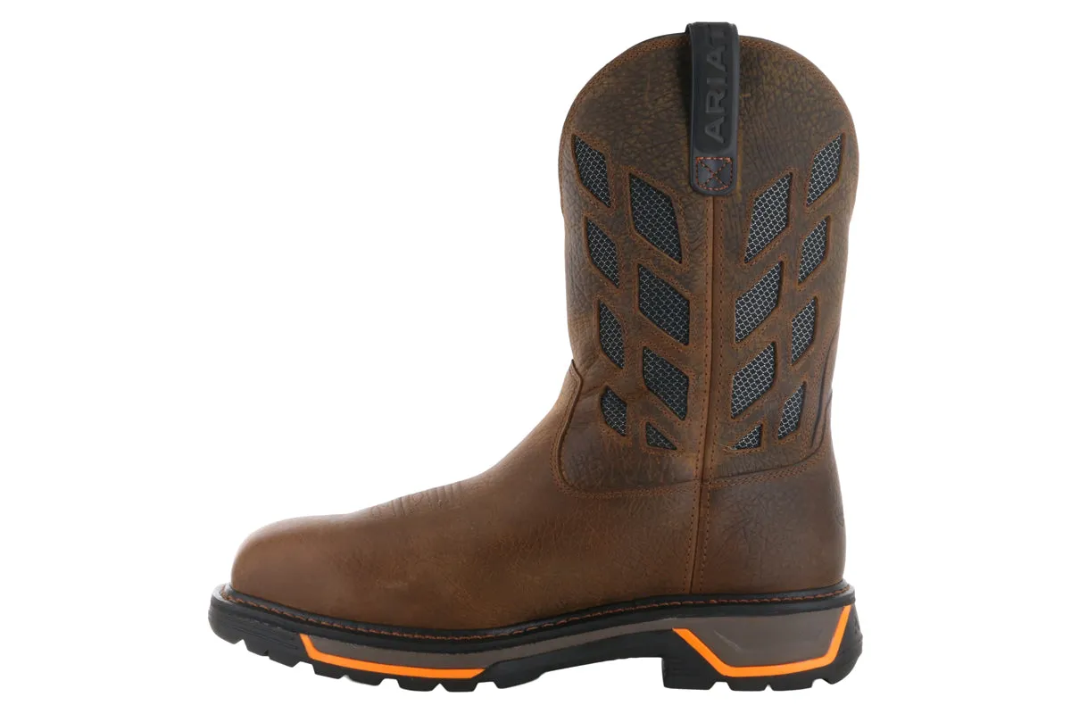 Magnetic Work Boots Ariat Big Rig Tread Venttek Composite Toe Boot
