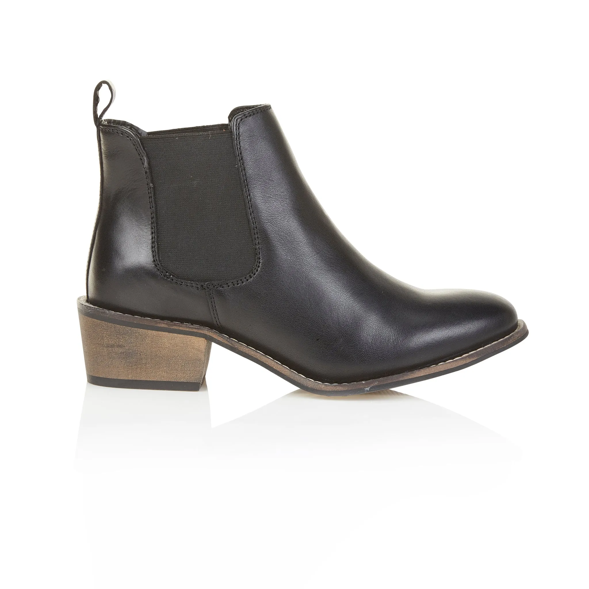 Pom D'api Chelsea Boots Layla Leather Chelsea Boots - Black