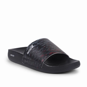 Leap7x By Liberty Men NITWALK-2 Black Casual Slides Slippers By Clarks