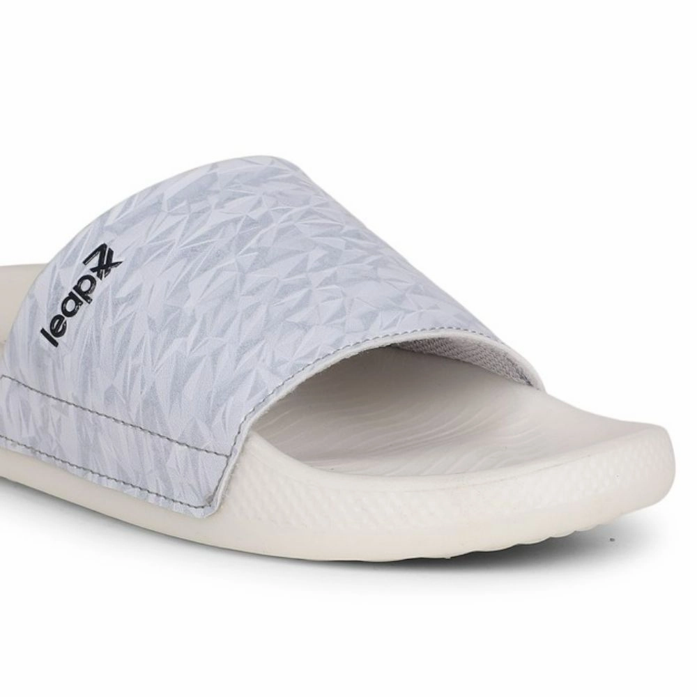 Leap7x By Liberty Men NITWALK-2 L.Grey Casual Slides Jail Slippers