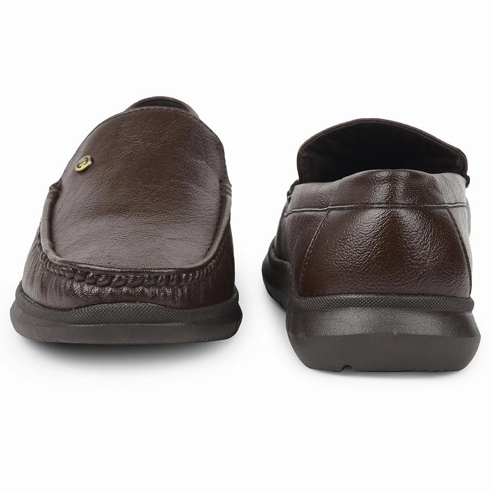 Uptown Loafers Healers Brown Formal Loafers For Men VSL-3 By Liberty