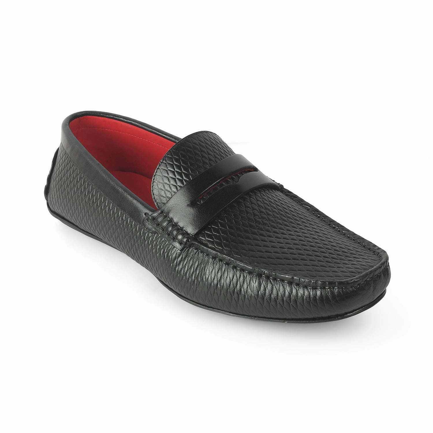 Cohen Loafers Tresmode Copen Black Men's Leather Penny Driving Loafers
