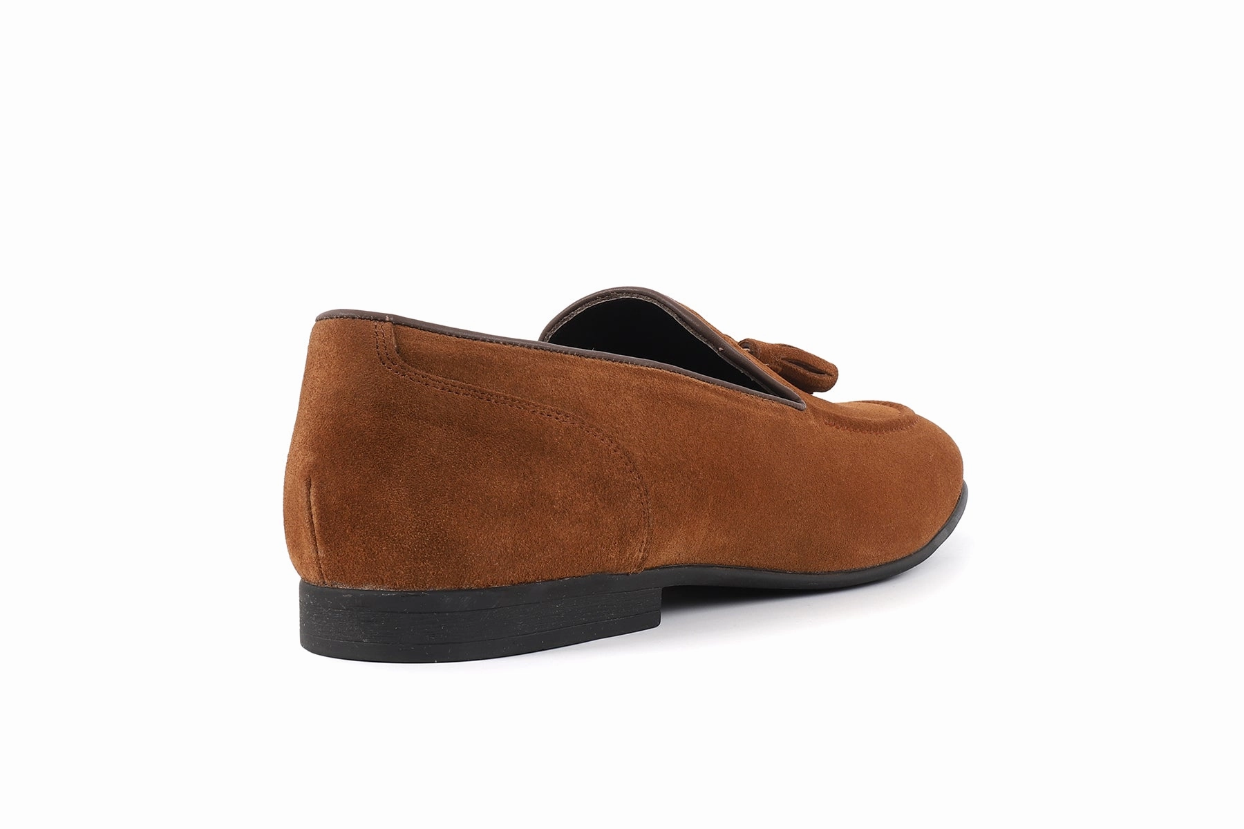 Old Money Suede Loafers Lenore Tassel Loafers