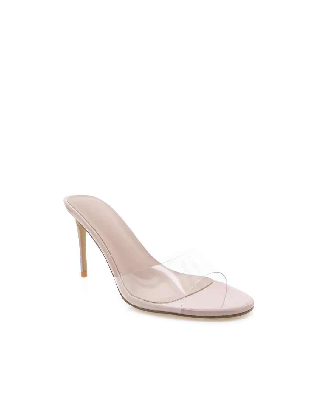 LETITIA - CLEAR-NUDE PATENT Dancing In High Heels