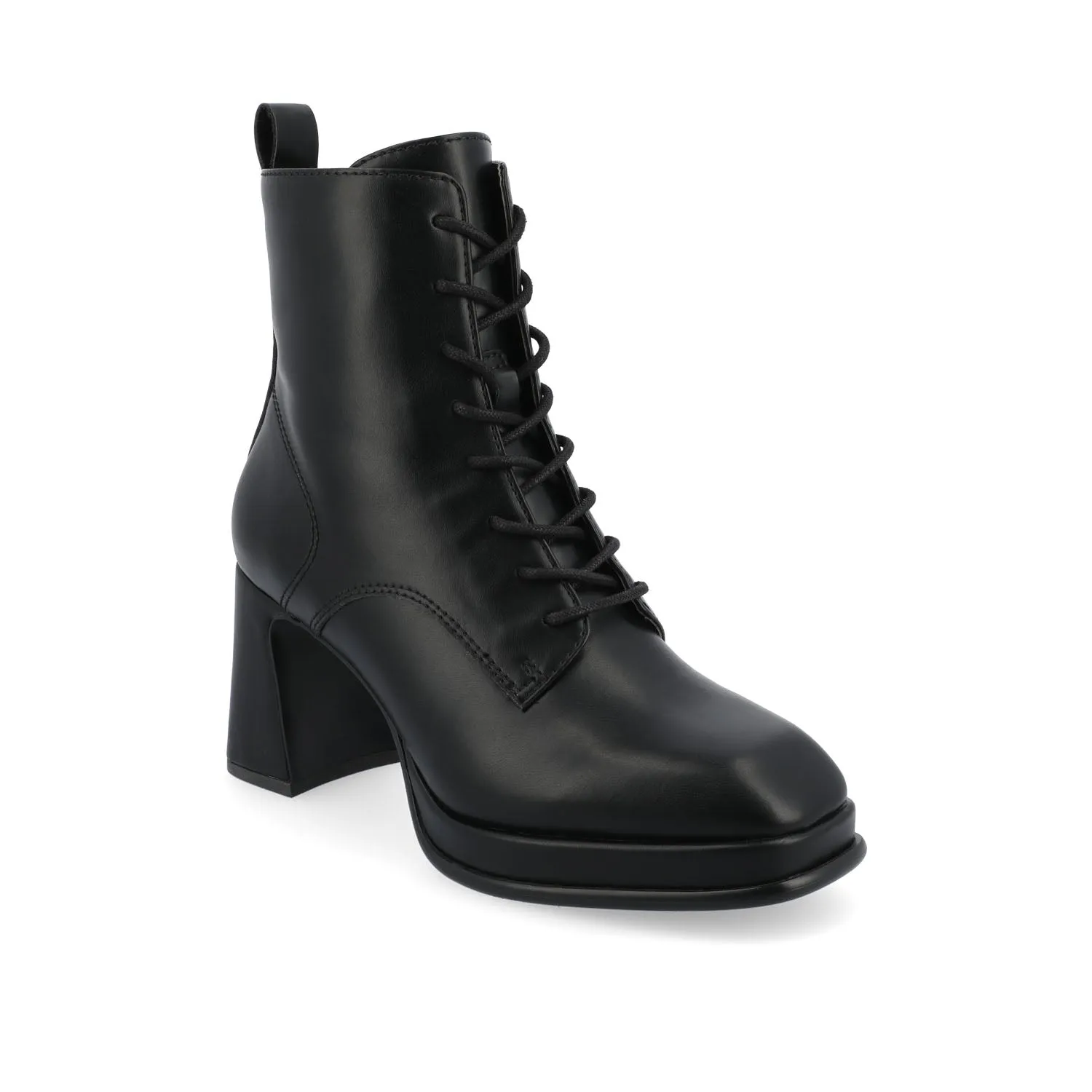 Combat Boots India KALINDI LACE-UP BOOTIES IN WIDE
