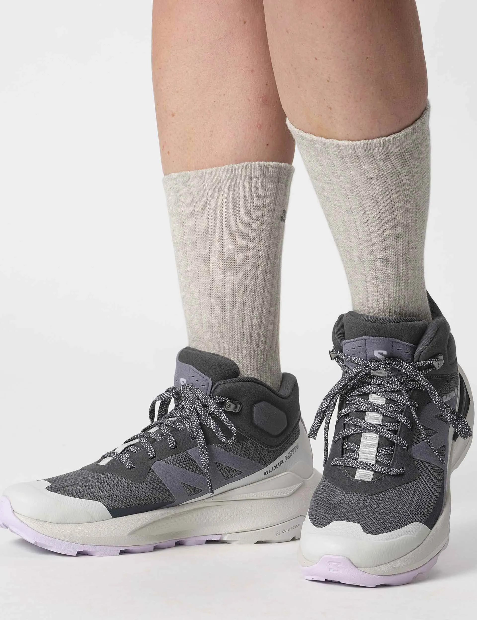 Elixir Activ Mid Gore-Tex - India Ink/Glacier Gray/Orchid Petal Topo Athletic Trailventure Hiking Boots