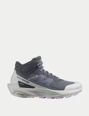 Elixir Activ Mid Gore-Tex - India Ink/Glacier Gray/Orchid Petal Waterproof Hiking Boots Salomon