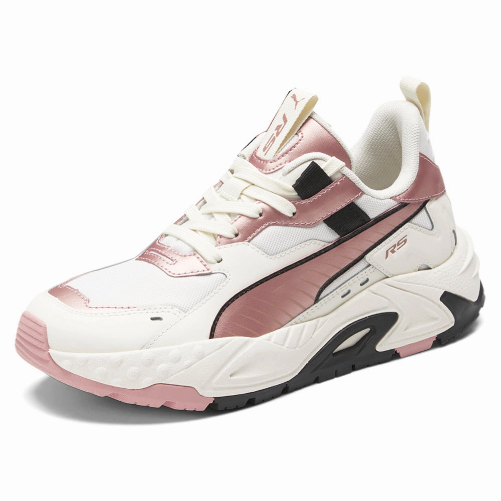 Puma Travis Scott Shoes Rs-Trck Metallic Lace Up Sneakers