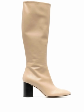 Rubber Sole Wedge Ankle Boots Ariana leather boots