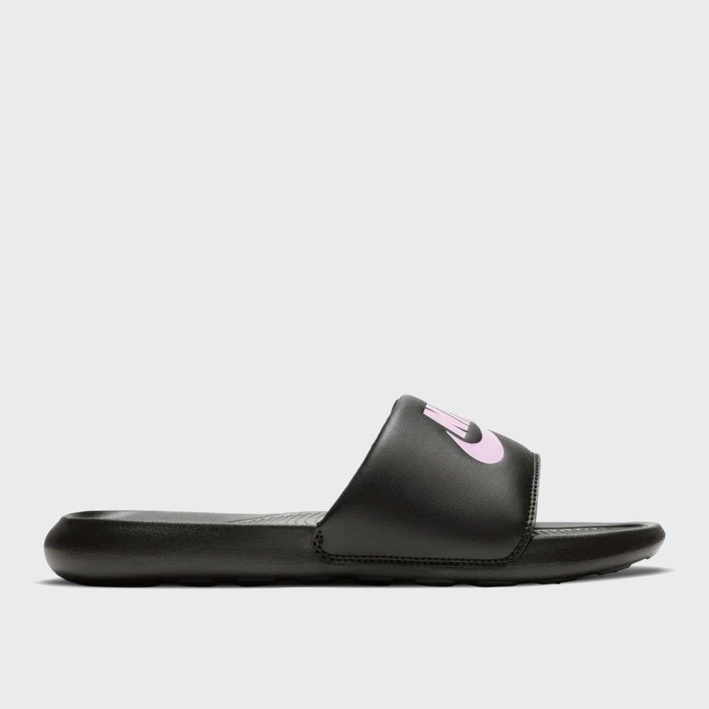 Nike Womens Victori One Slides Black Hanukkah Slippers