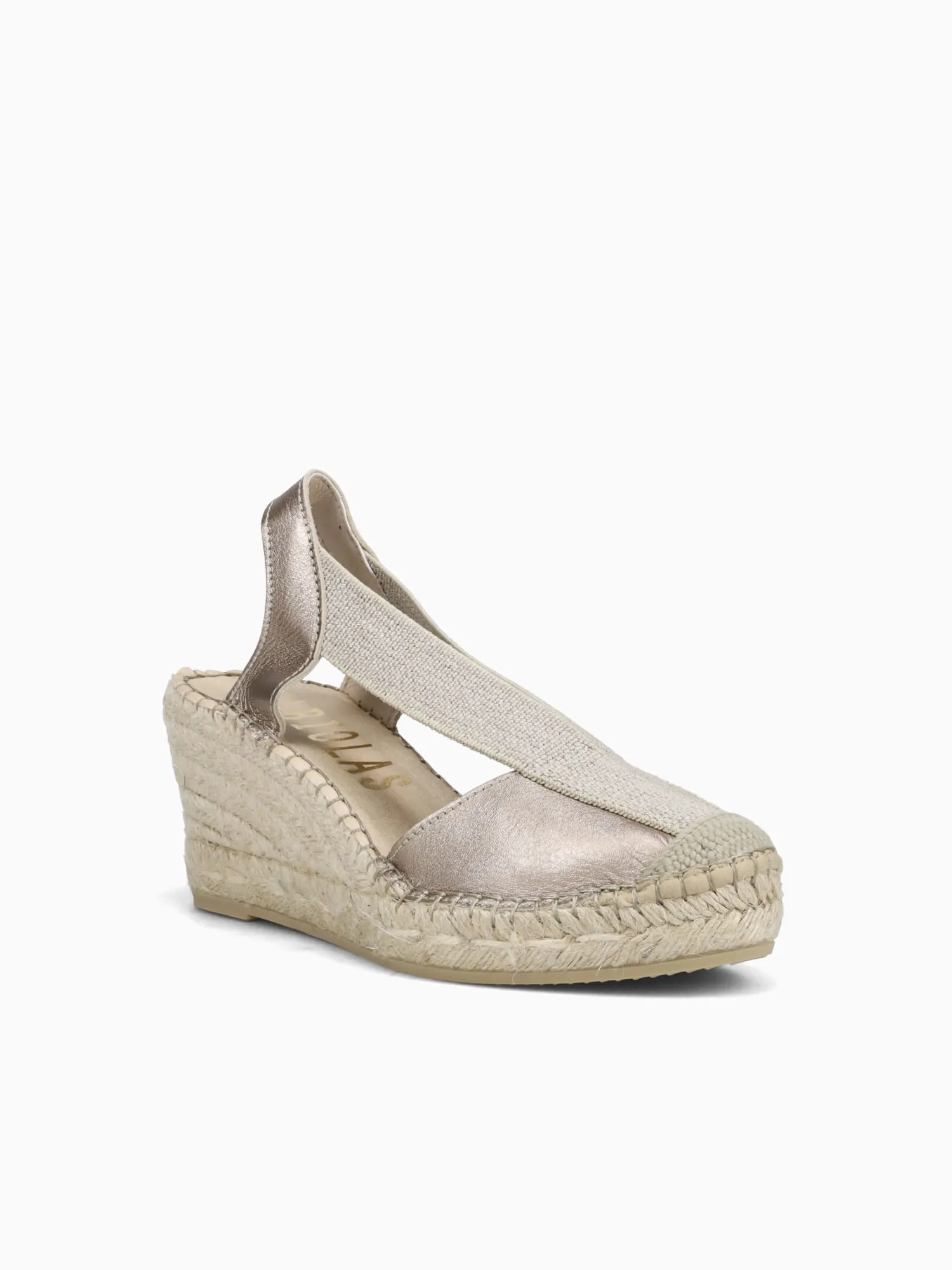 Gianvito Rossi Espadrille 32550 Laminado Piel
