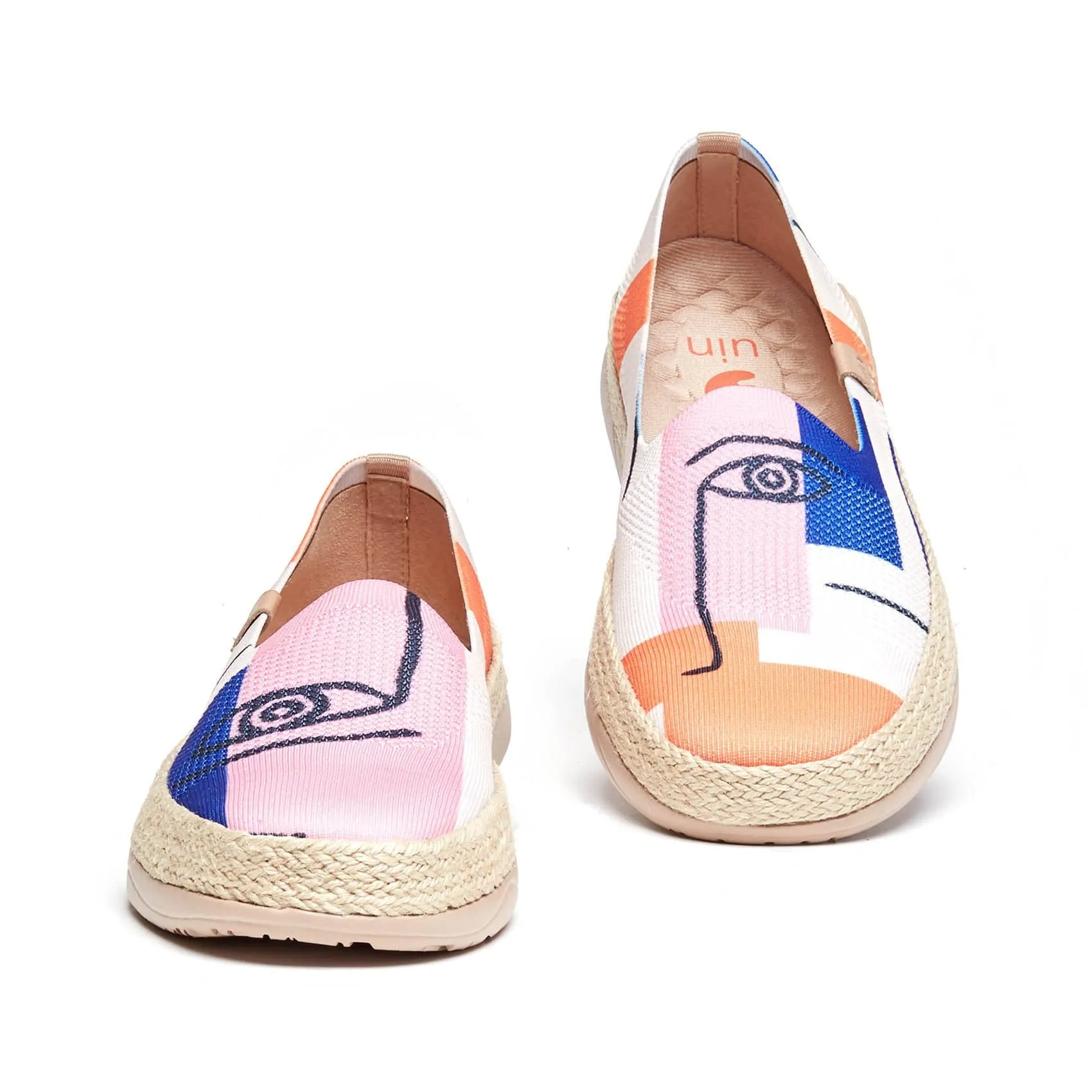 Espadrille Closed Toe Wedges Look at Me Marbella