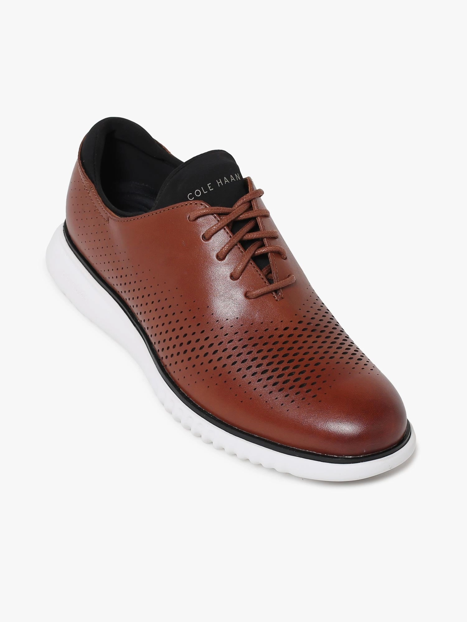 Mesh Sneakers Oxfords Lightweight Shoes 2.zerogrand Laser Wing Tip Tan Leather