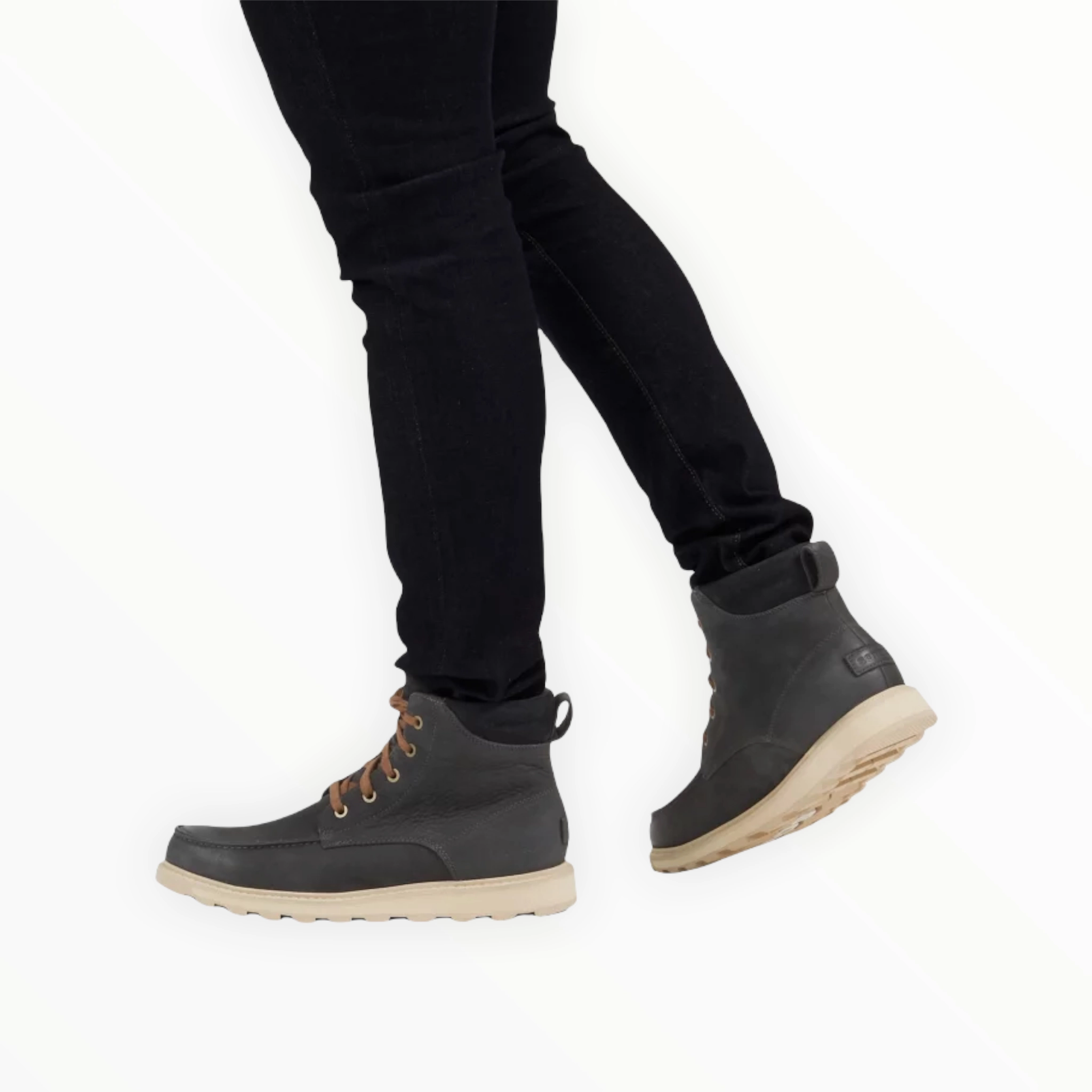 Ankle Boots Lace Up Heels Madson II Moc Toe Boot