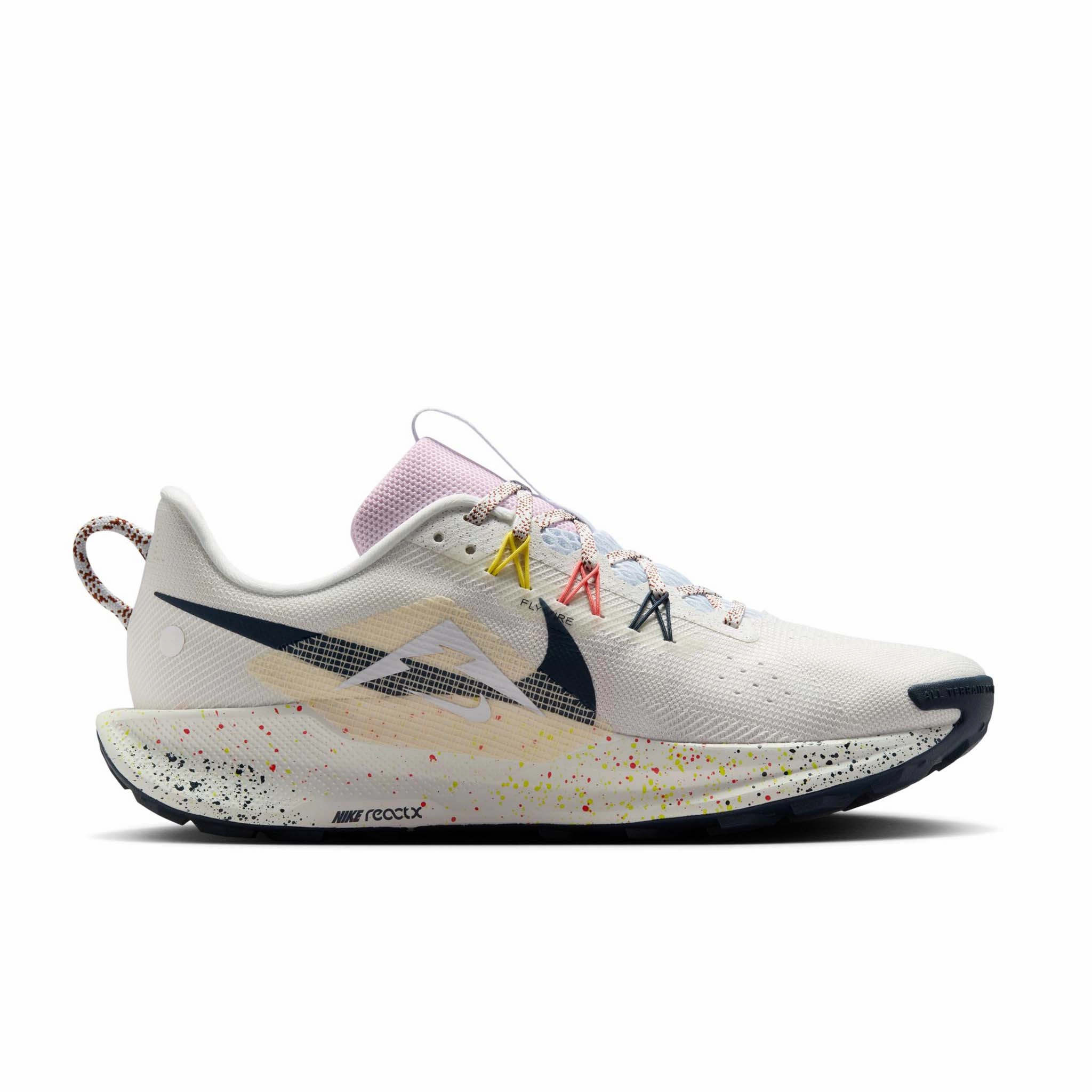 Nike | Men's Pegasus Trail 5 Running Shoes - Summit White Silver Nike Shoes