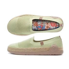 David Tate Nelly Espadrilles Marbella II Light Green