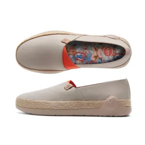 Marbella Khaki Women Richie Signature Logo Platform Espadrille Sandal