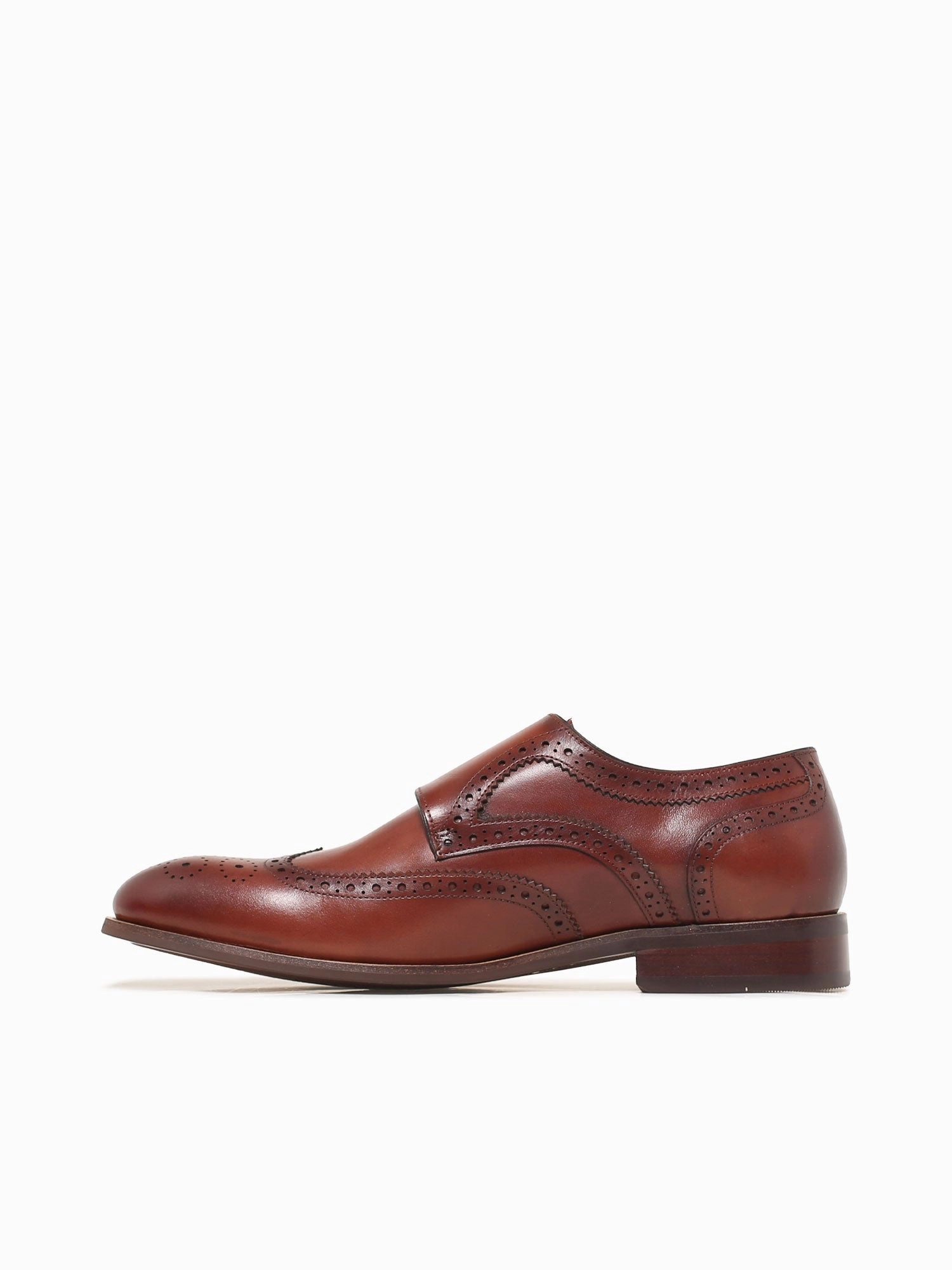 Marcus Tan Brushed Calf Leather Florsheim Oxford