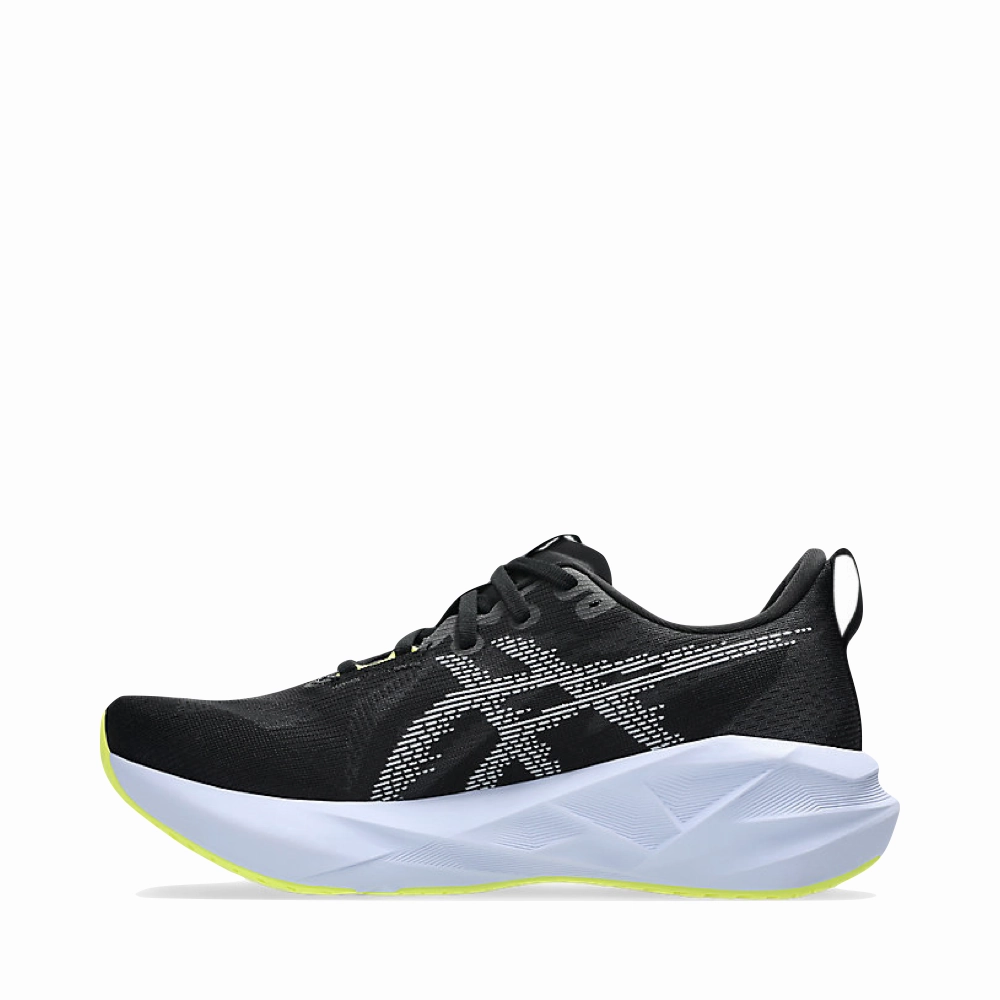 Asics Men's Novablast 5 Sneaker in Black/Blue Fade Comparable To Asics Gt 2000