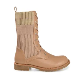 MELEI LACE UP BOOTS IN VEGAN LEATHER Your Mother Wears Combat Boots Movie