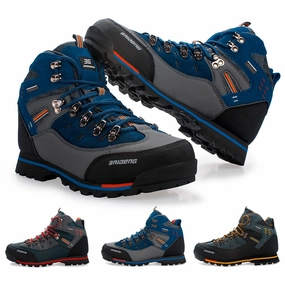 Men Breathable Outdoor Hiking Shoes Camping Mountain Climbing Hiking Boots Men Waterproof Sport Fishing Boots Trekking Sneakers Vasque Vs Merrell Hiking Boots