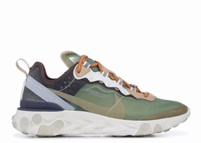 Men NIKE React Element 87 Undercover Green Mists Nike Shoes With A Bubble