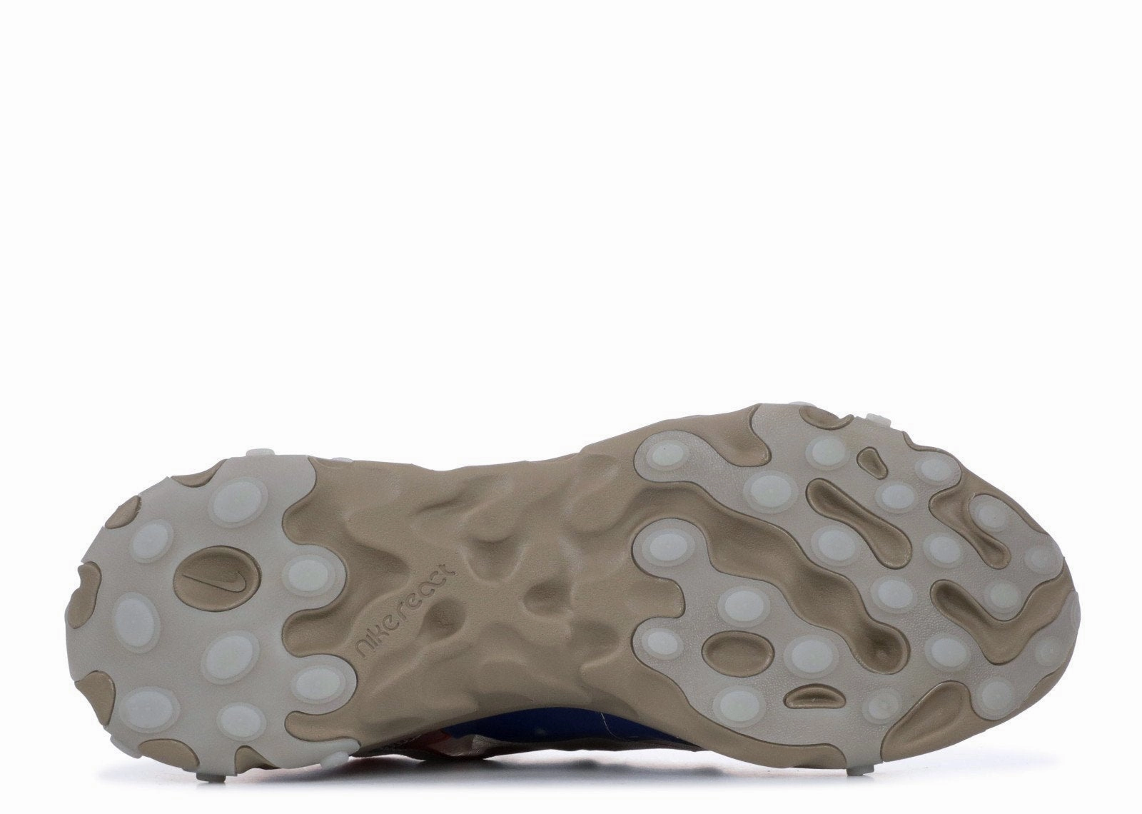 Men NIKE React Element 87 Undercover Light Beige Chalk Nike Shoes Free