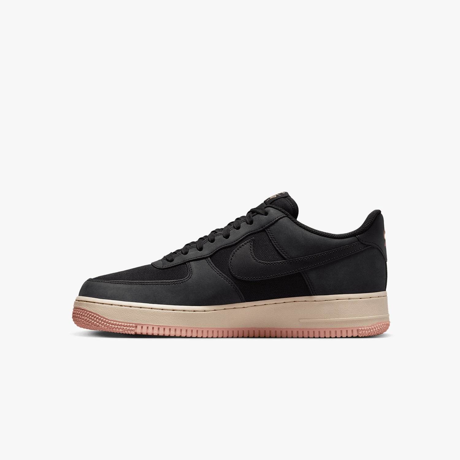 Vomero Shoes Nike Men's Air Force 1 `07 LX "Black Red Stardust"