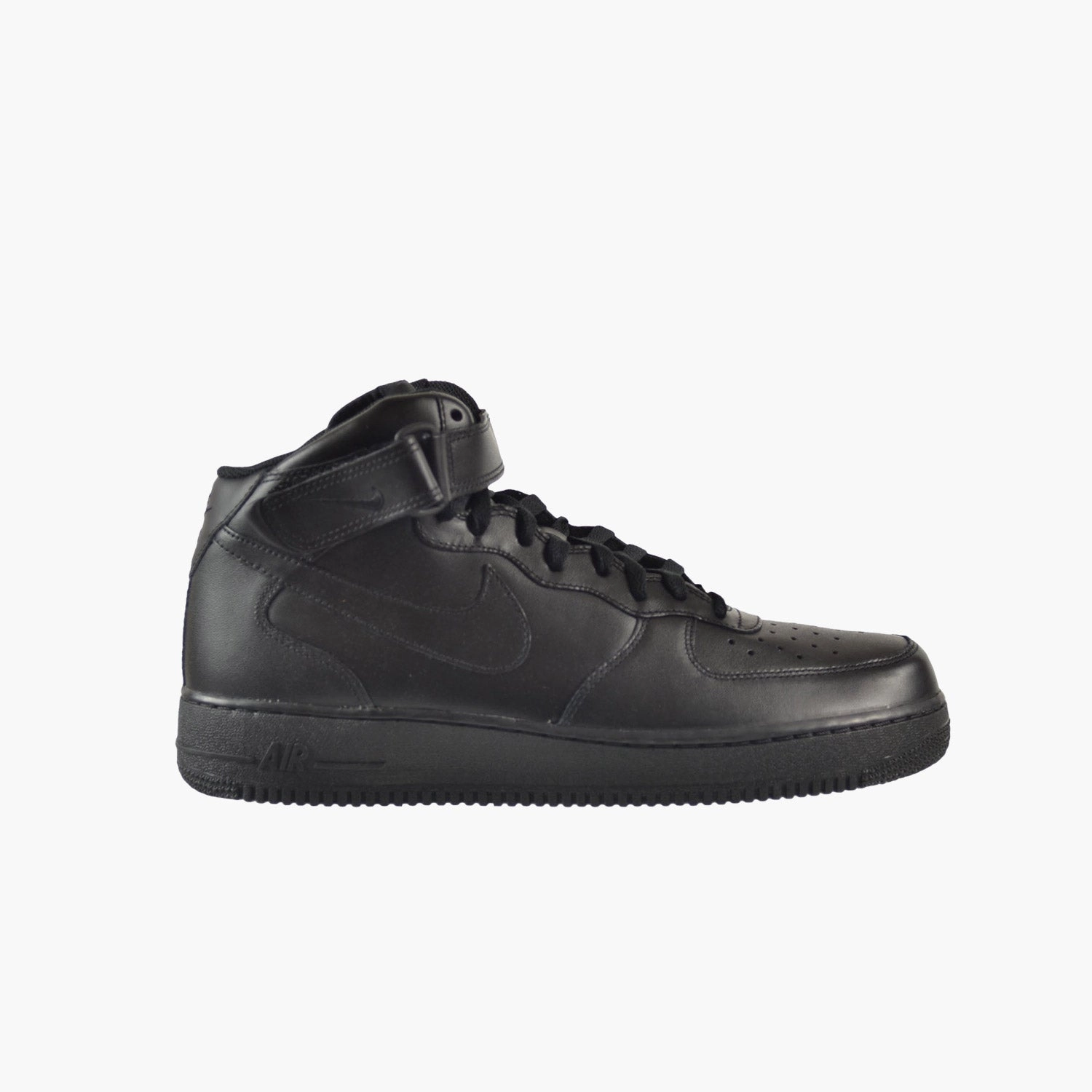 Youth To Shoe Size Nike Men's Air Force 1 Mid '07 "Triple Black"