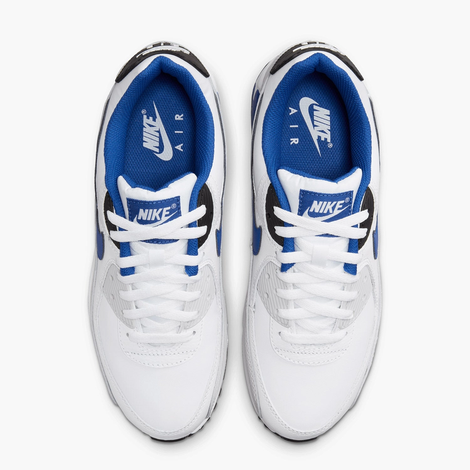 Men's  Air Max 90 "White Game Royal" Nike Soccer Shoe