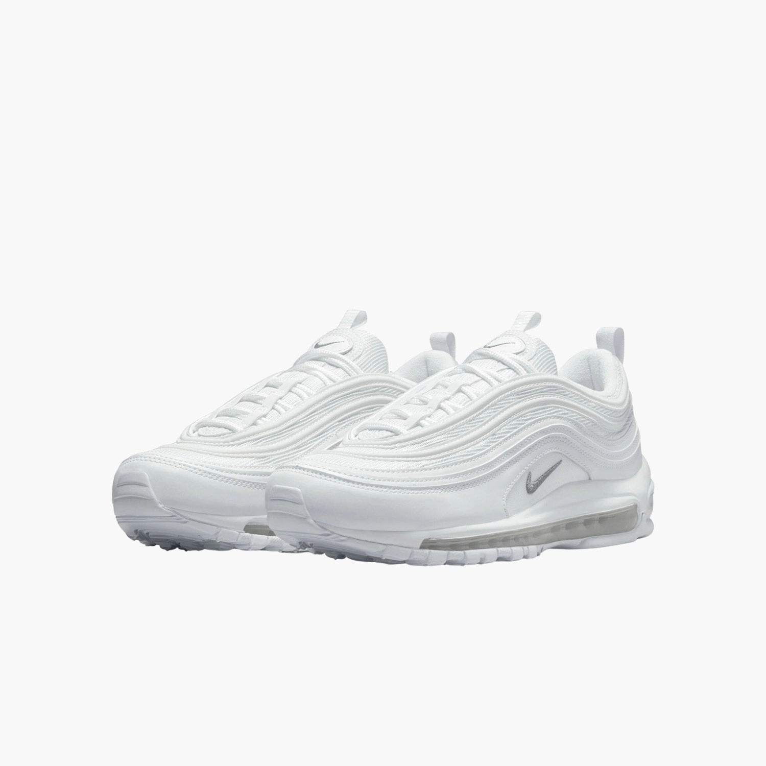 Wide Shoes For Nike Men's Air Max 97 "Triple White"
