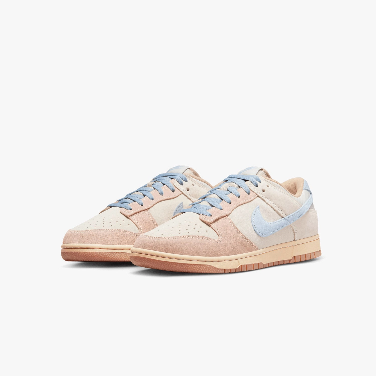 La Rams Nike Shoes Men's Dunk Low "Sanddrift Armory Blue"
