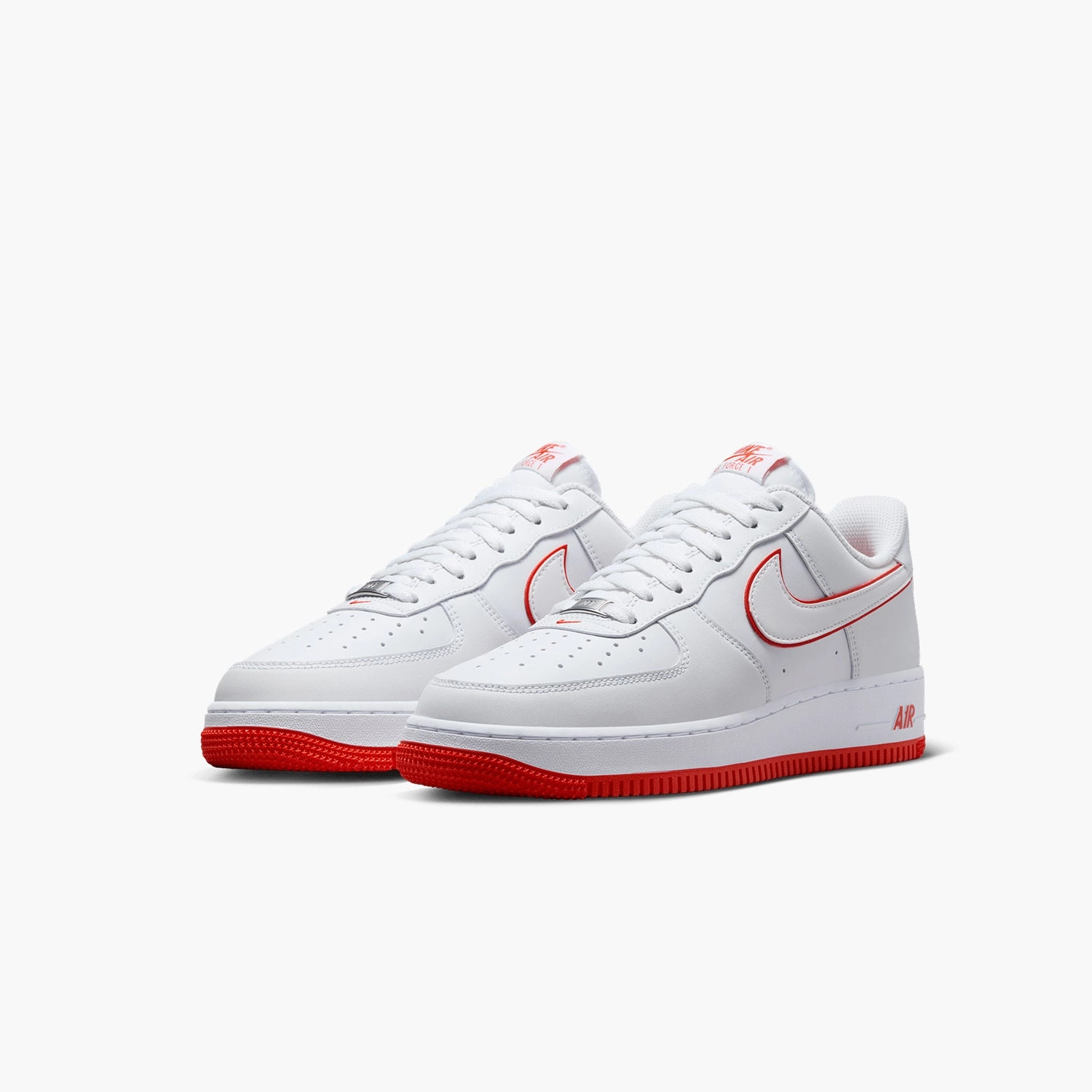 Nike Kyrie Basketball Shoe Men's Nike Air Force 1 `07  "White Picante Red"