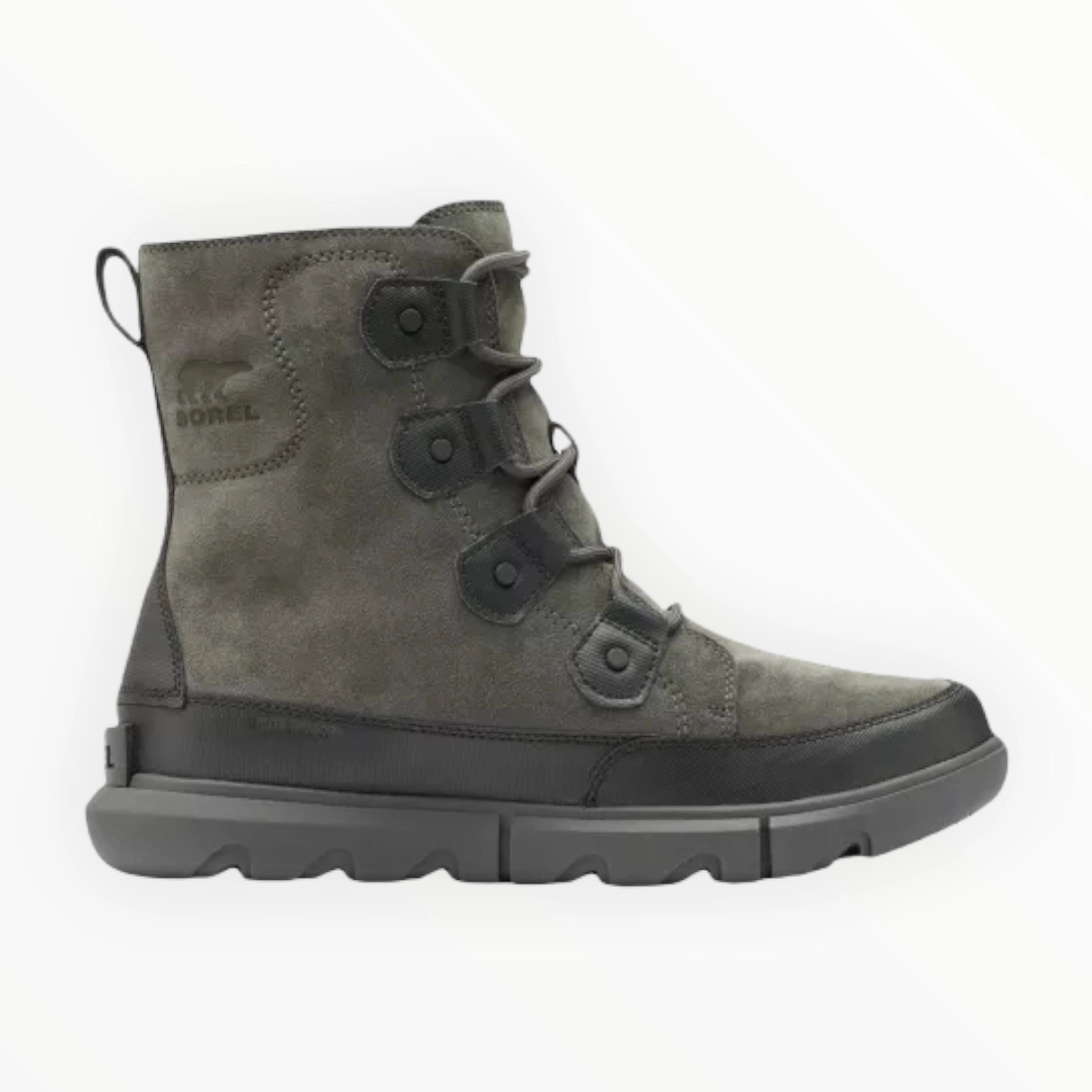 Men's Sorel Explorer Boot Buckle Leather Ankle Boots