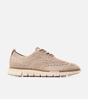 Platform Wingtip Oxfords Men's ZERGRAND Remastered Stitchlite Wingtip Oxfords