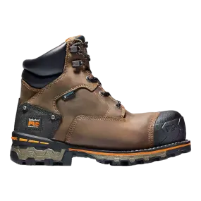 Work Boots For Emt Men's Boondock 6" Composite Toe Waterproof Work Boot