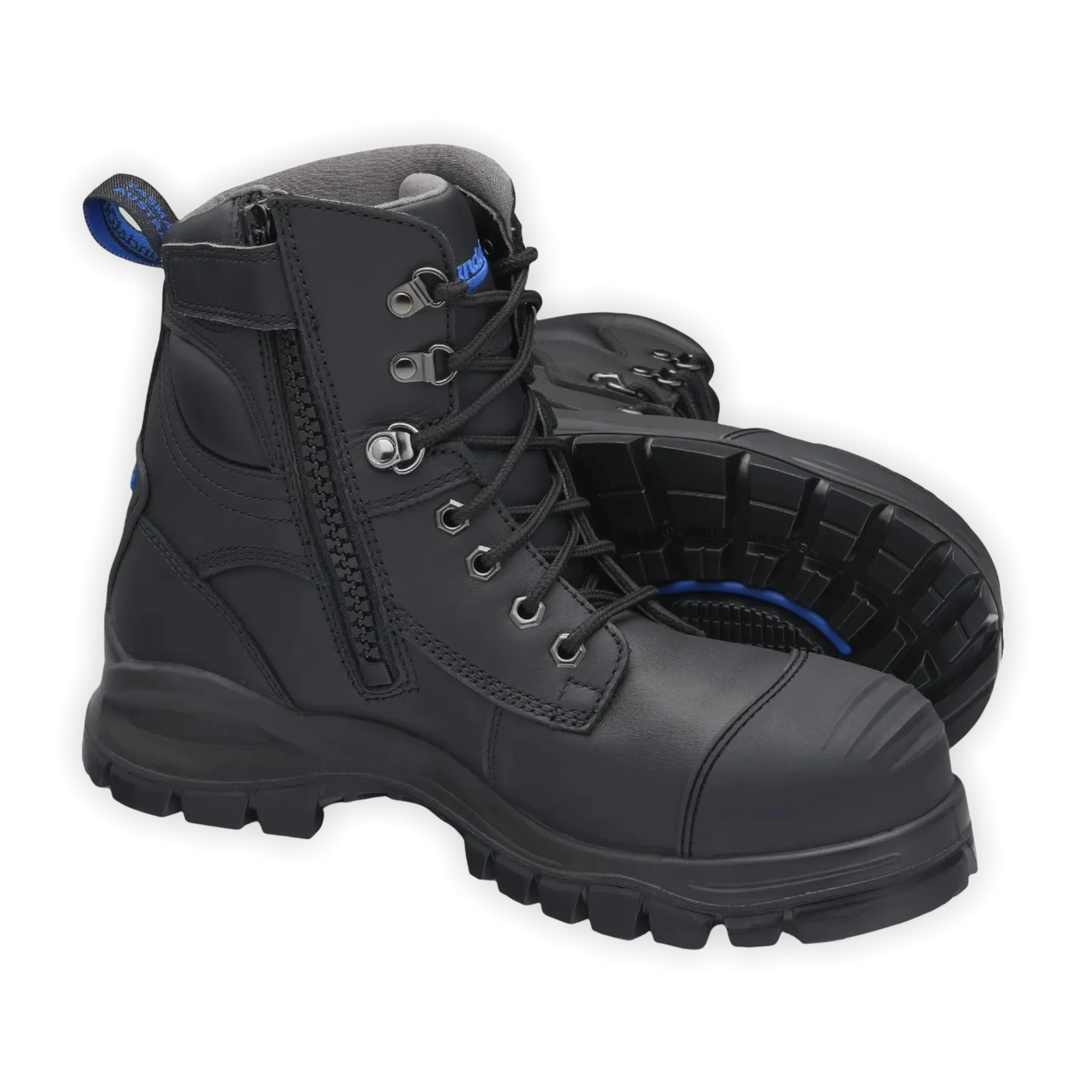 Best Quality Steel Toe Work Boots Men's Work Series 997 Zip Up Boots